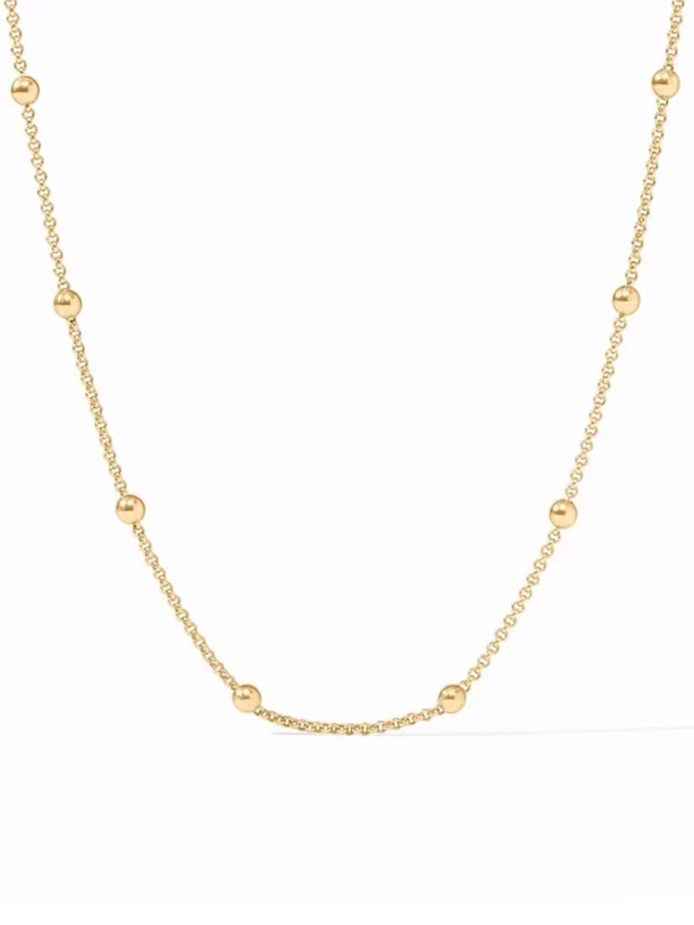 NWOT Julie Vos Solara Delicate Station Necklace